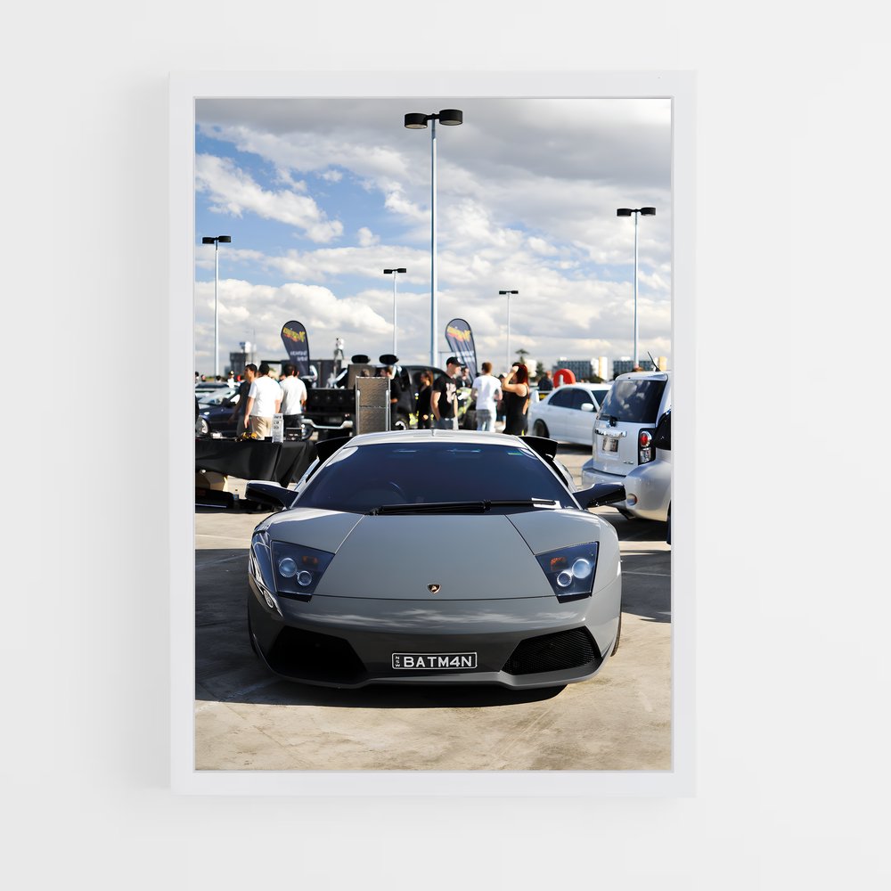Poster Murcielago Éclatant – affiche Lamborghini (vue 3)